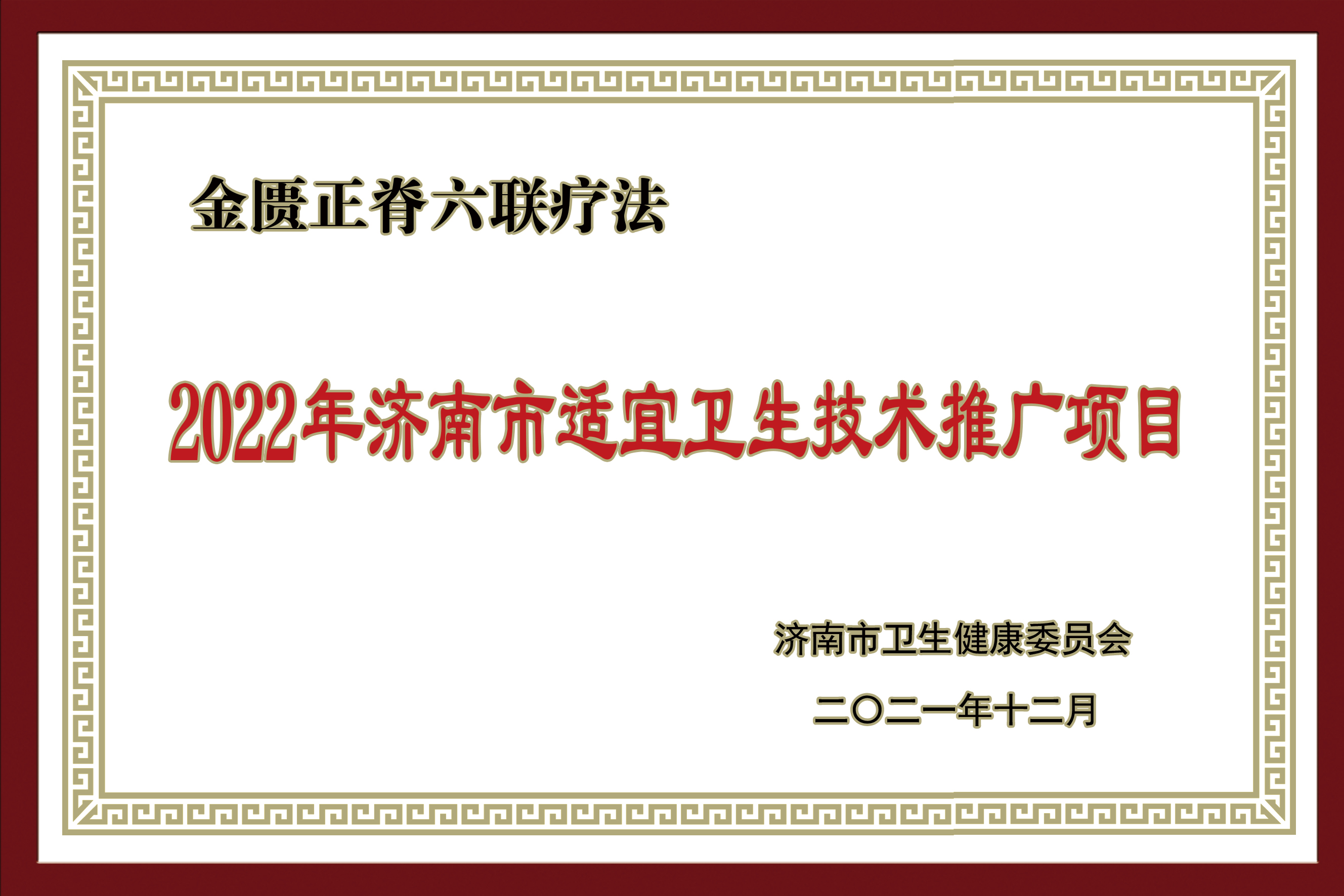 2022年濟(jì)南市適宜衛(wèi)生技術(shù)推廣項(xiàng)目